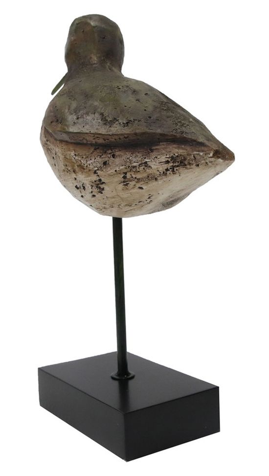 Mindy Brownes Dark Brown and Black Small Bird Sculpture